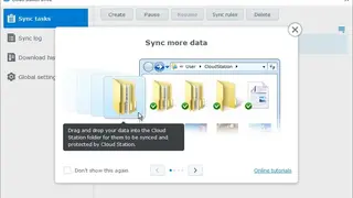 Synology Cloud Station screenshot