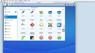 Synology DiskStation screenshot