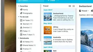 Synology Note Station screenshot