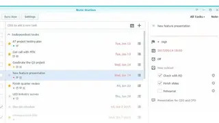 Synology Note Station screenshot
