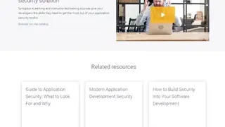 Synopsys Application Security screenshot