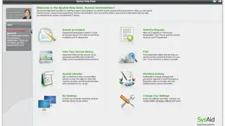 SysAid Help Desk screenshot