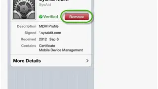 SysAid MDM screenshot