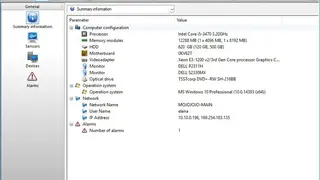 Sysinfo screenshot