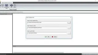 SysInfoTools MySQL Database Recovery Tool screenshot
