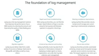 Syslog-ng screenshot