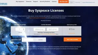 Syspeace screenshot