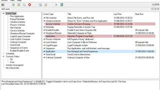 System Scheduler screenshot