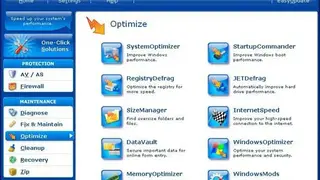 System Suite Professional 9 screenshot