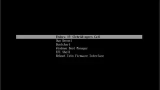 Systemd-Boot screenshot