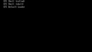 systemd-boot (Gummiboot) screenshot