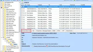 SysTools MSG Viewer Pro screenshot