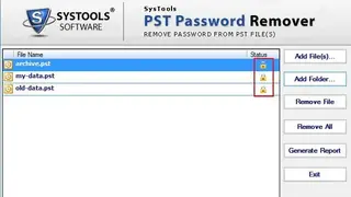SysTools PST Finder screenshot