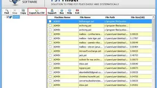 SysTools PST Finder screenshot