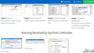 SysTools UnBlocker screenshot