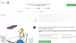 SYSTRAN translate screenshot