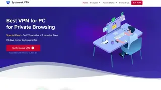 Systweak VPN screenshot
