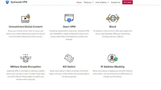 Systweak VPN screenshot