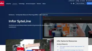 SyteLine screenshot