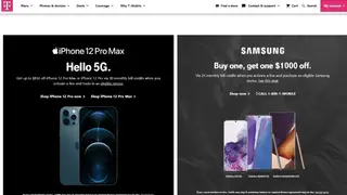 T-Mobile screenshot
