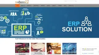 T3CRM+ERP screenshot