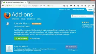 Tab Mix Plus screenshot
