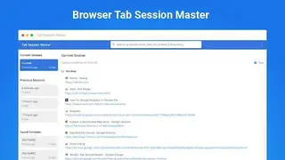 Tab Session Master screenshot