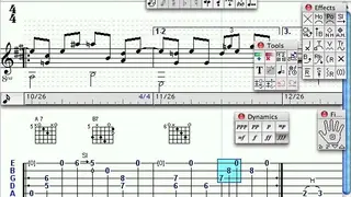 TablEdit screenshot