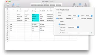 TableEdit screenshot