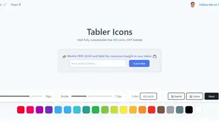 Tabler Icons screenshot