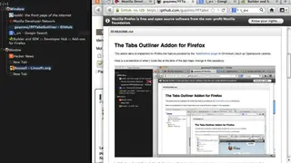 Tabs Outliner screenshot