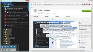 Tabs Outliner screenshot