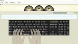 Tach Typing Tutor screenshot