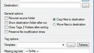 Tags 2 Folders screenshot
