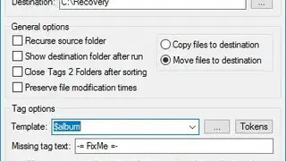 Tags 2 Folders screenshot