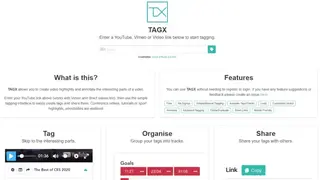 TAGX screenshot
