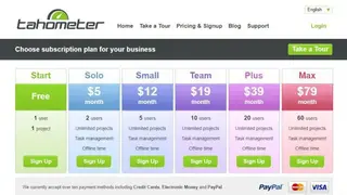Tahometer screenshot