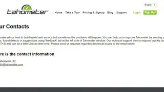 Tahometer screenshot