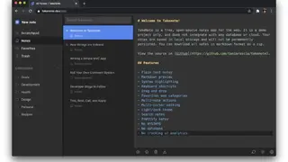 TakeNote screenshot