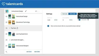 TalentCards screenshot