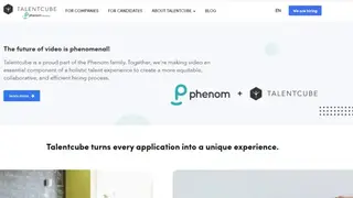 Talentcube screenshot