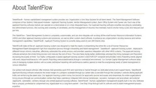 TalentFlow screenshot