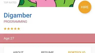TalentRaters Hire Me Talent Search screenshot