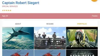 TalentRaters Hire Me Talent Search screenshot