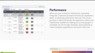 TalentSorter screenshot