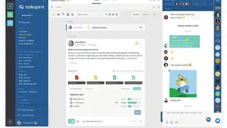 Talkspirit screenshot