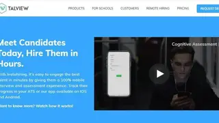 Talview screenshot