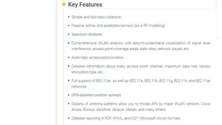 Tamos TamoGraph® Site Survey screenshot