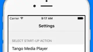 Tango Remote with Up Next Queue screenshot