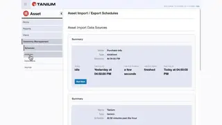 Tanium screenshot
